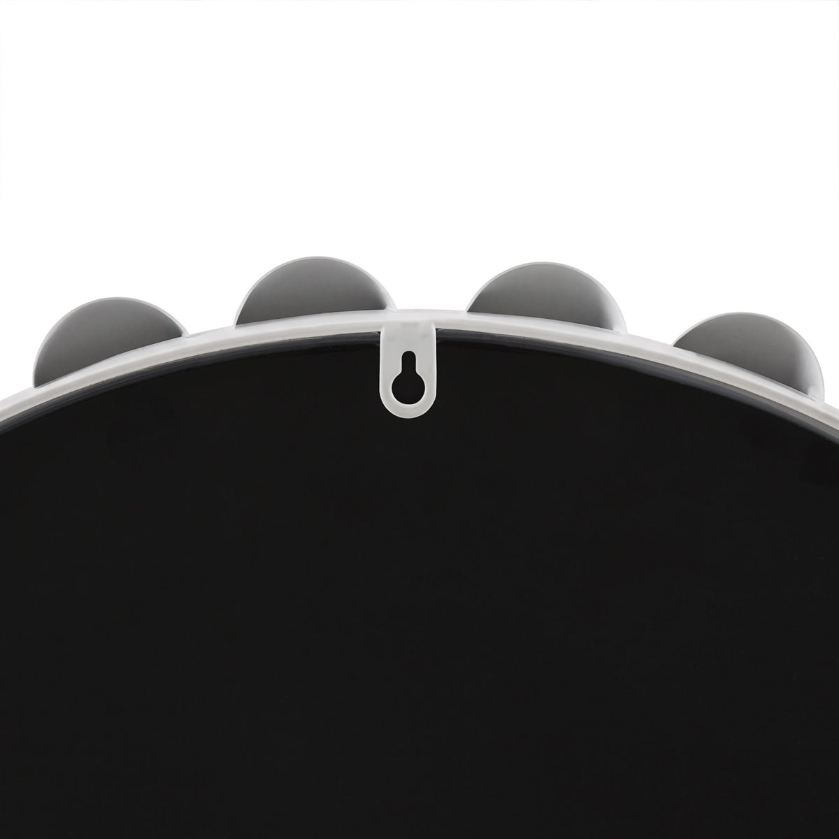White Arch Beaded Wall Mirror | OROA