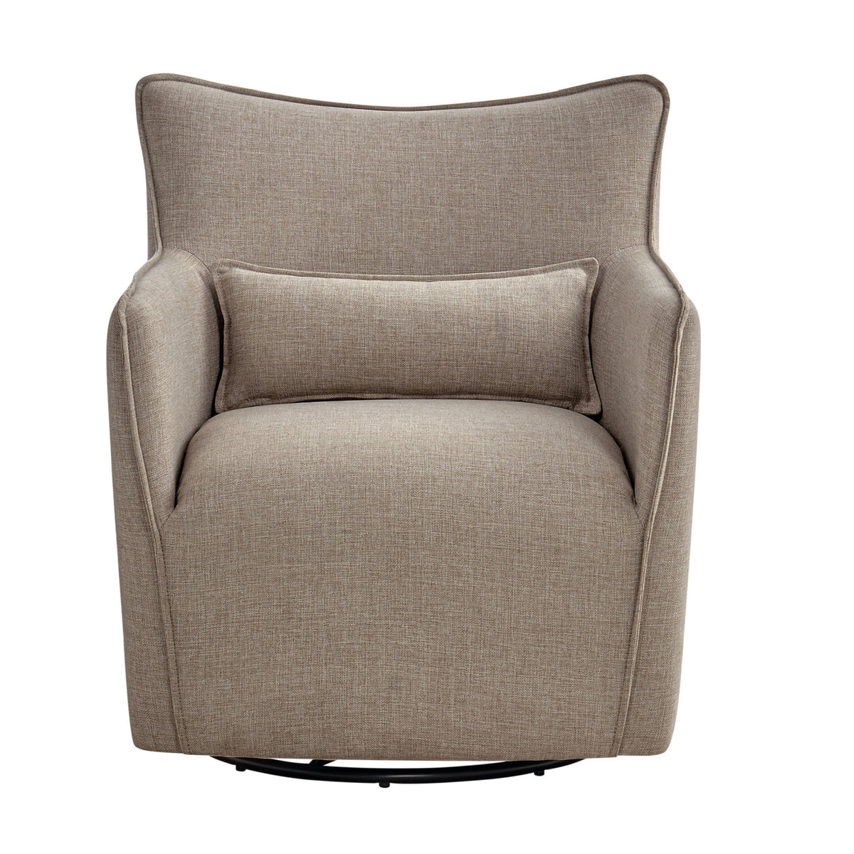 Modern European furniture - Ayla Swivel Accent Chair - www.oroa.com