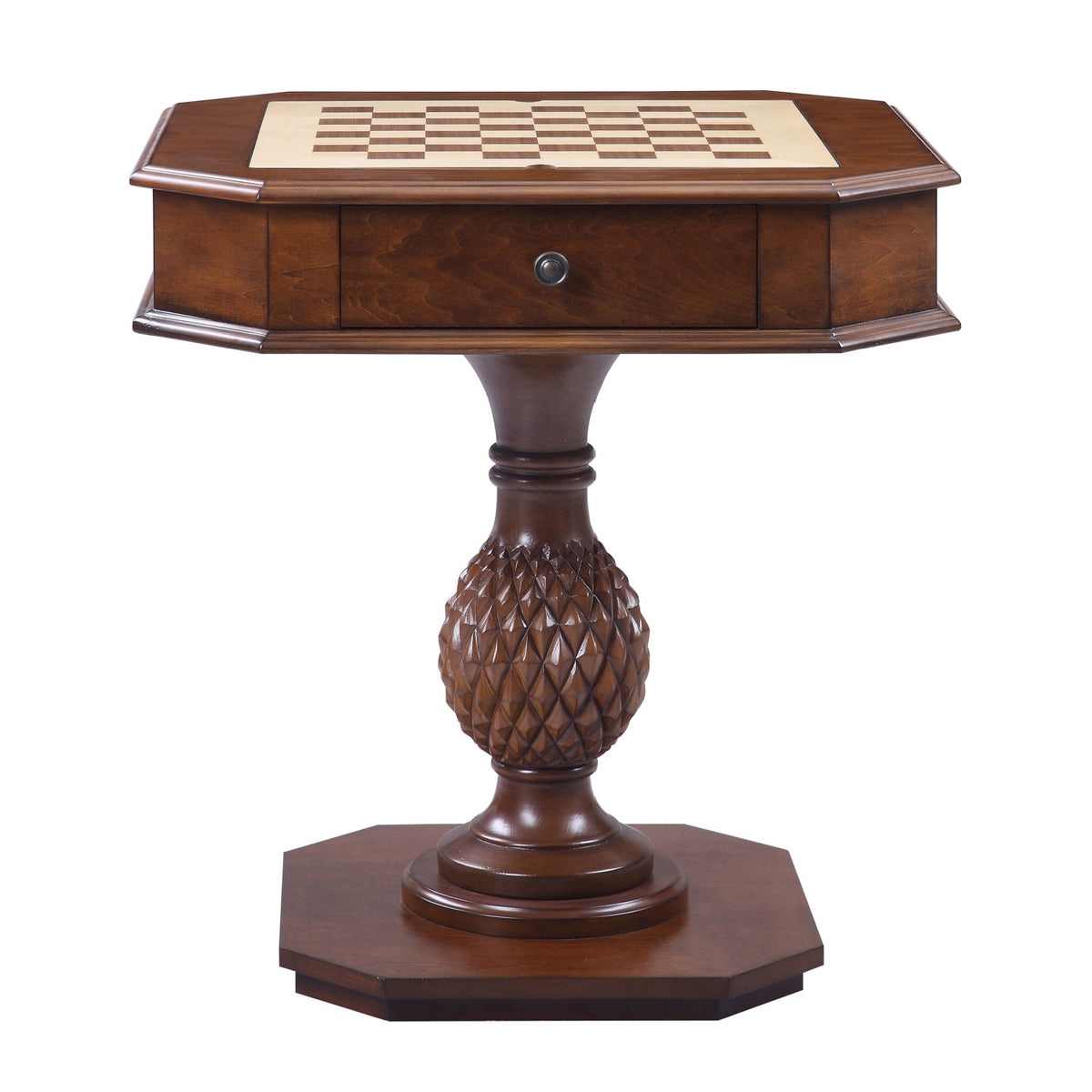 Cherry Pedestal Game Table | OROA