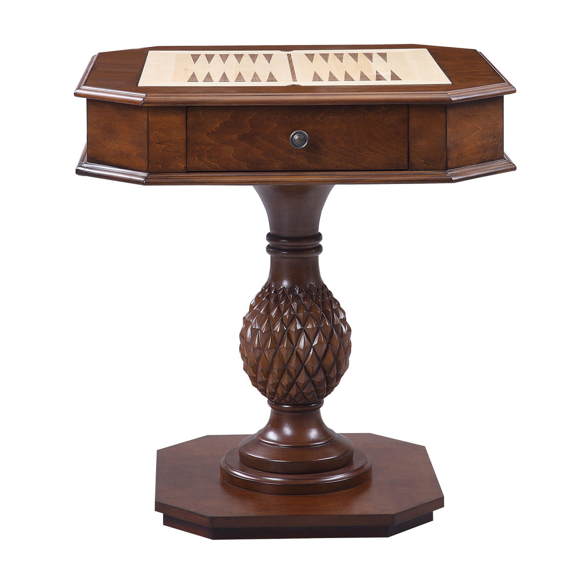 Cherry Pedestal Game Table | OROA