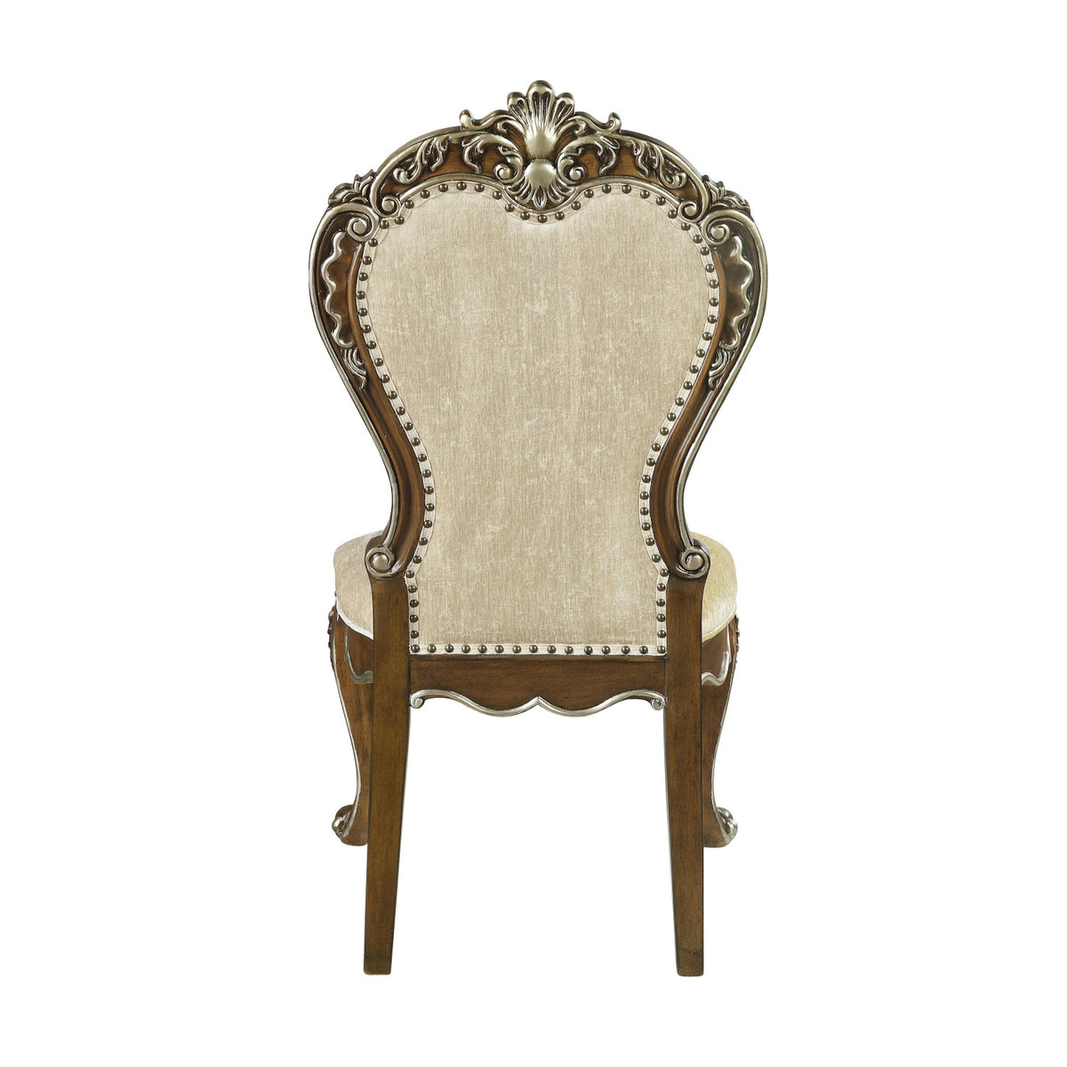 Beige Antique Oak Side Chairs (2) | OROA