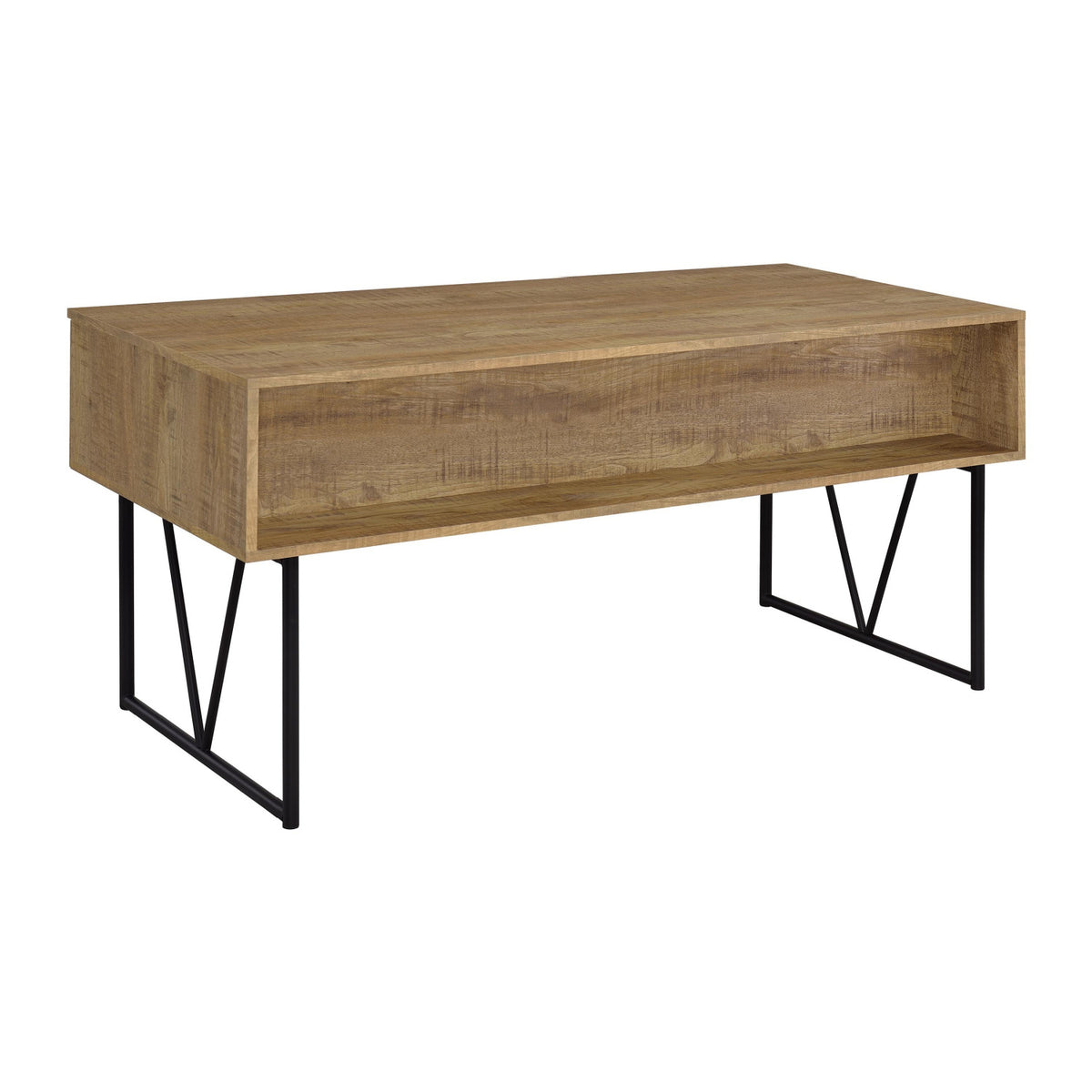 Vellun Mango 4-Drawer Desk | OROA
