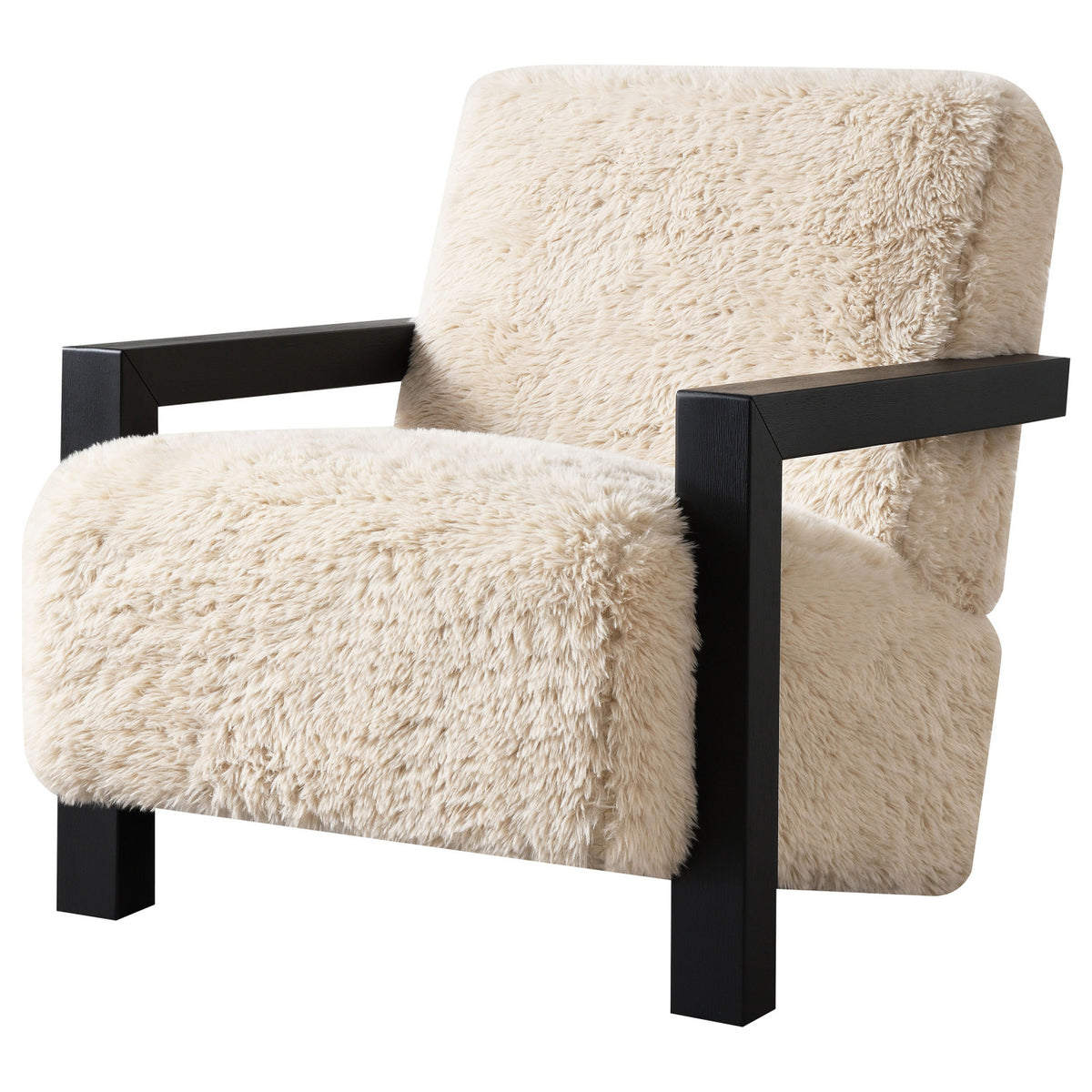 Accent Chair with Wooden Arms | OROA