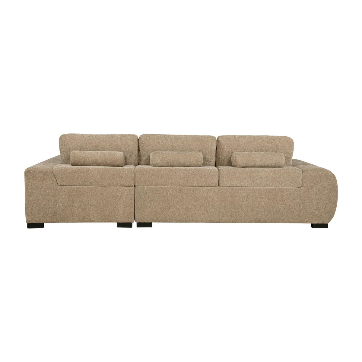 Plather Upholstered Sectional Sofa | OROA