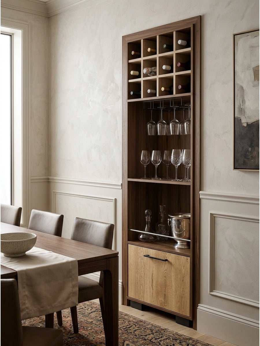 Modern European furniture - Eight Built-in Wine Rack - www.oroa.com