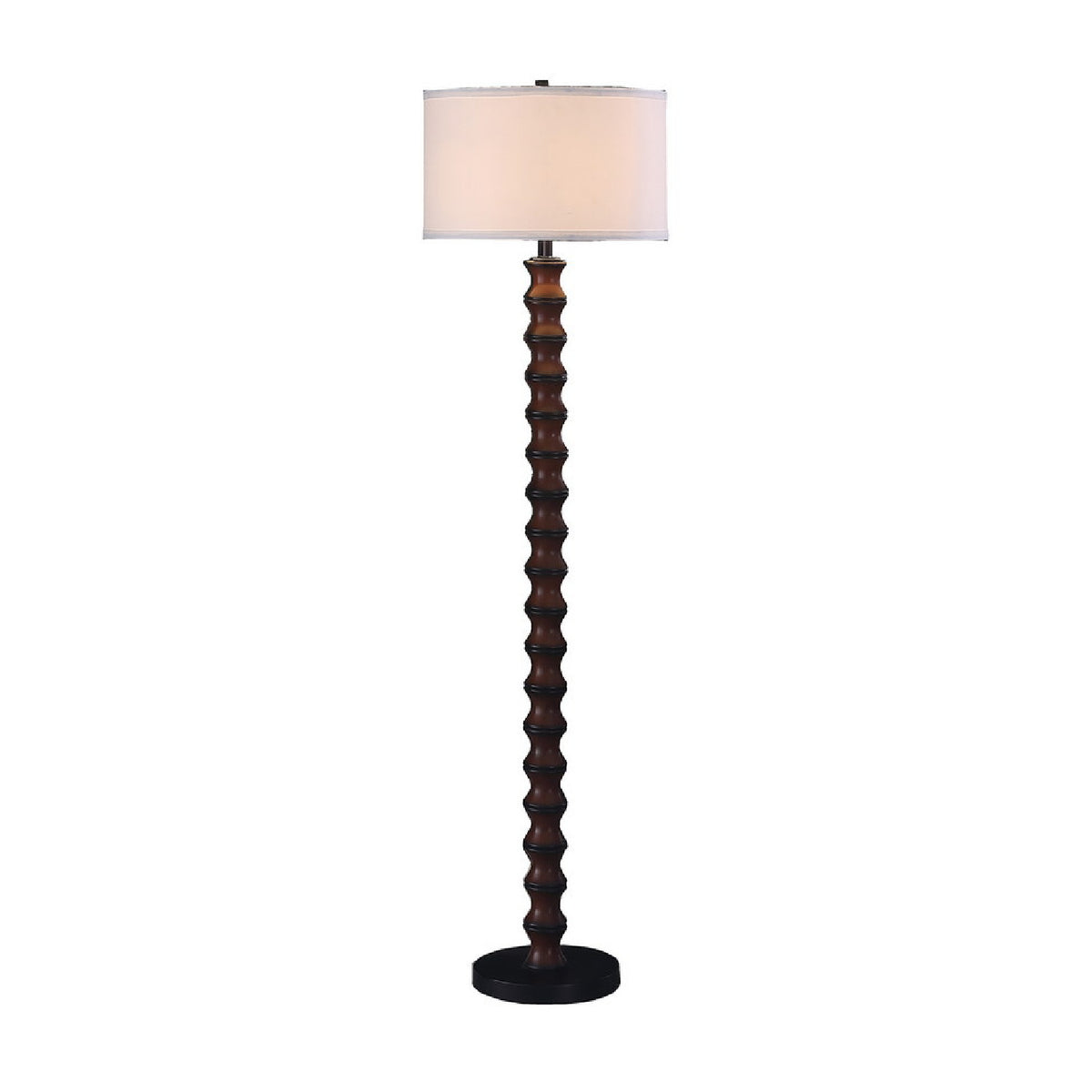 Modern European furniture - Coastal Littoral Wood Inspired Floor Lamp - www.oroa.com