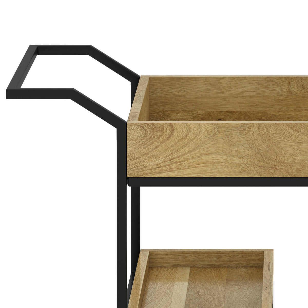 Barnes Natural Bar Cart | OROA
