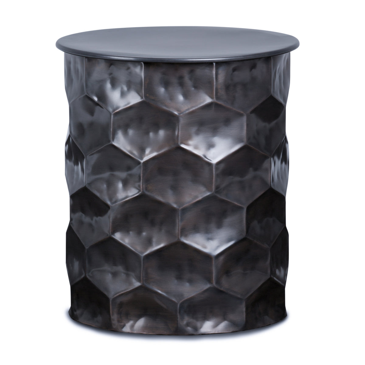 Modern European furniture - Whitney Metal Storage Side Table - www.oroa.com
