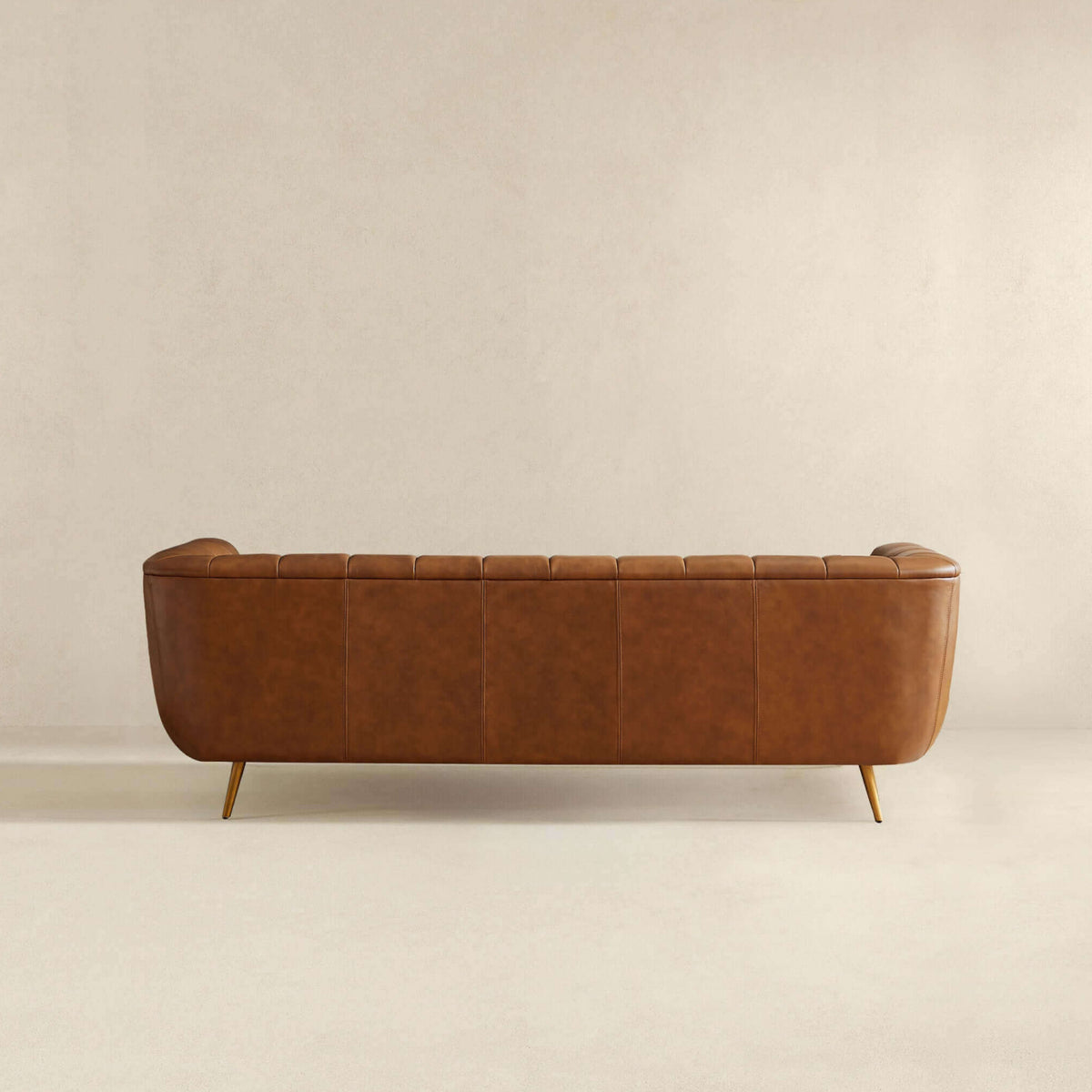 Channel Tufted Upholstered Sofa | OROA
