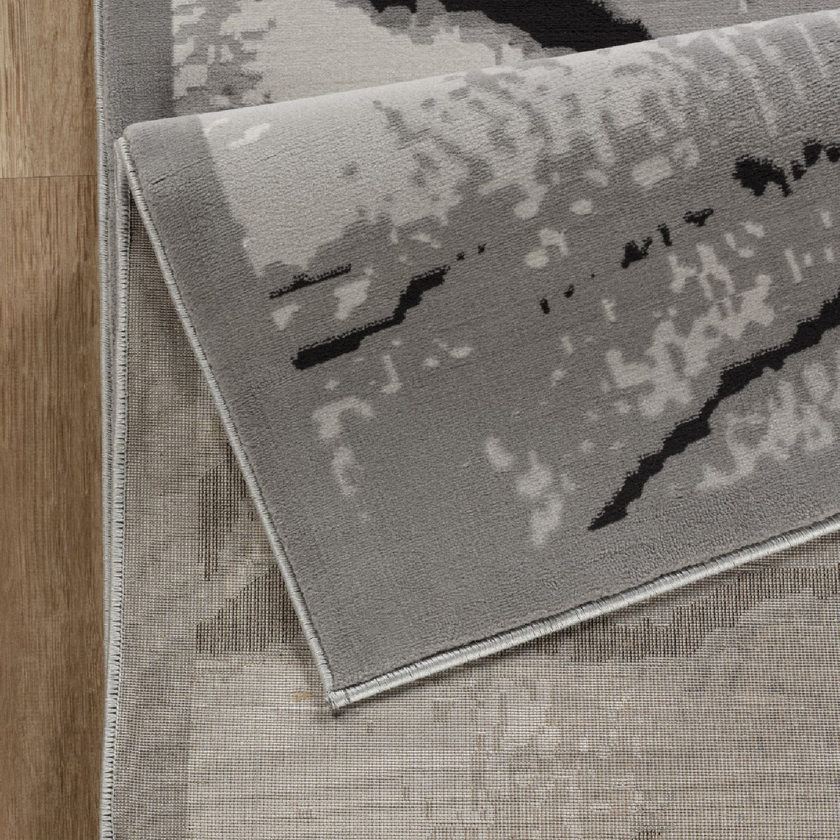 Modern European furniture - Gray Silver Area Rug 7.10" x 10.3" - www.oroa.com