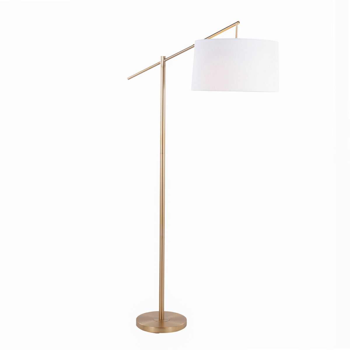 Gold Metal Floor Lamp | OROA