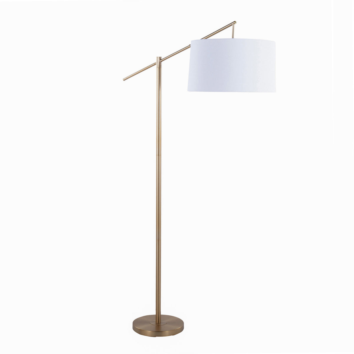 Gold Metal Floor Lamp | OROA