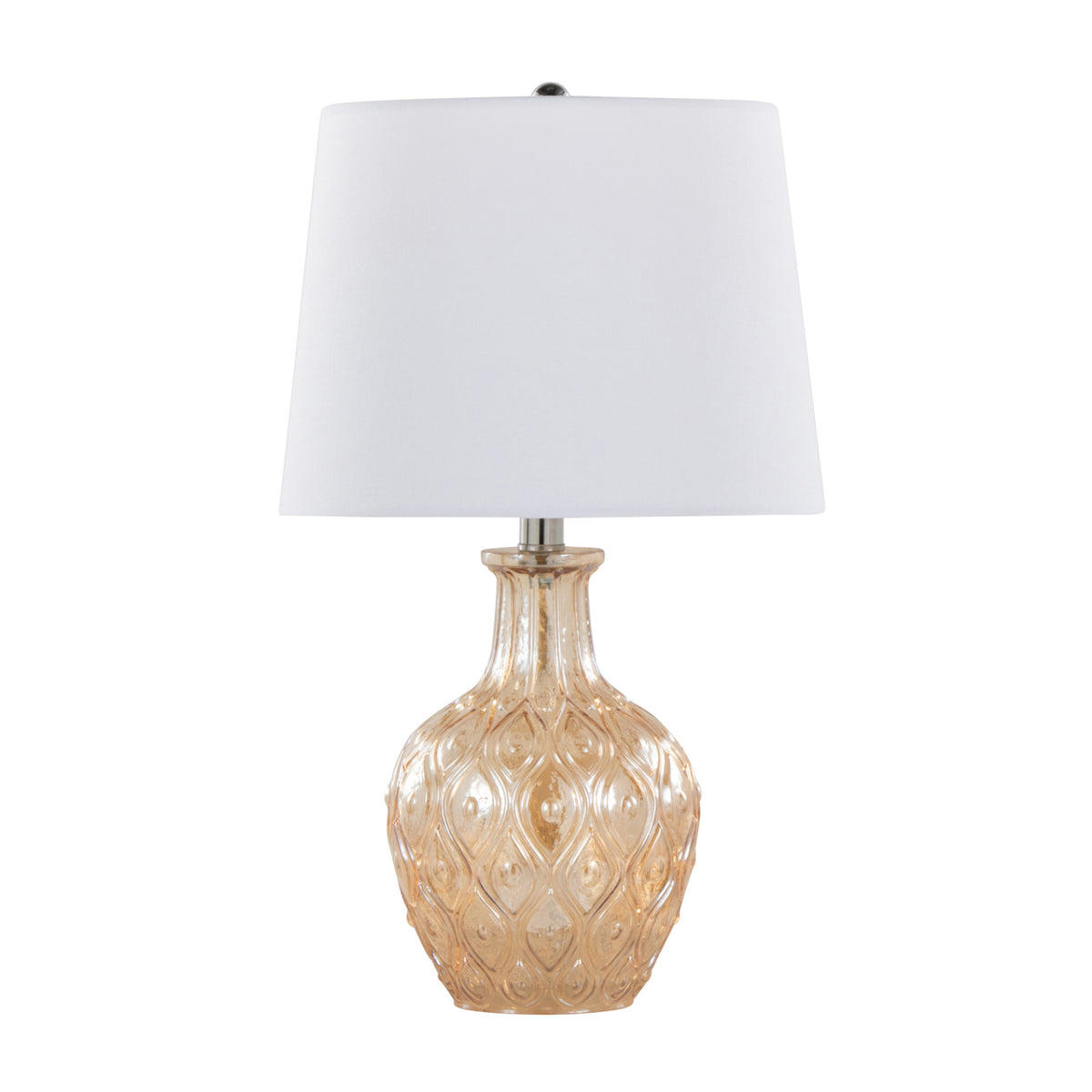 Modern European furniture - Gloria Round Glass Table Lamps (2) - www.oroa.com