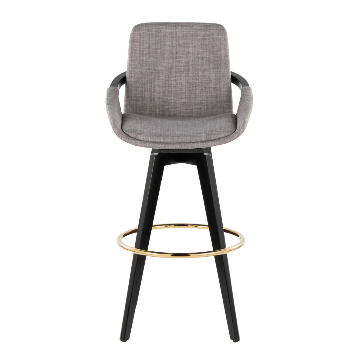 Fixed-Height Swivel Barstools (2) | OROA