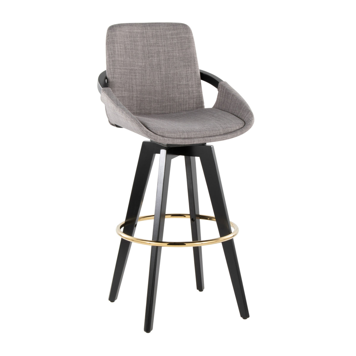 Fixed-Height Swivel Barstools (2) | OROA