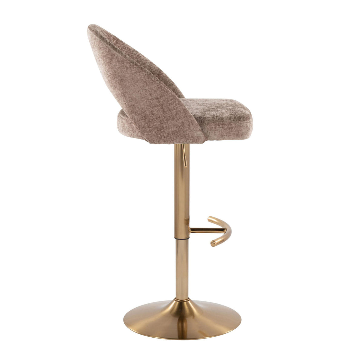 Modern Style Adjustable Barstools (2) | OROA