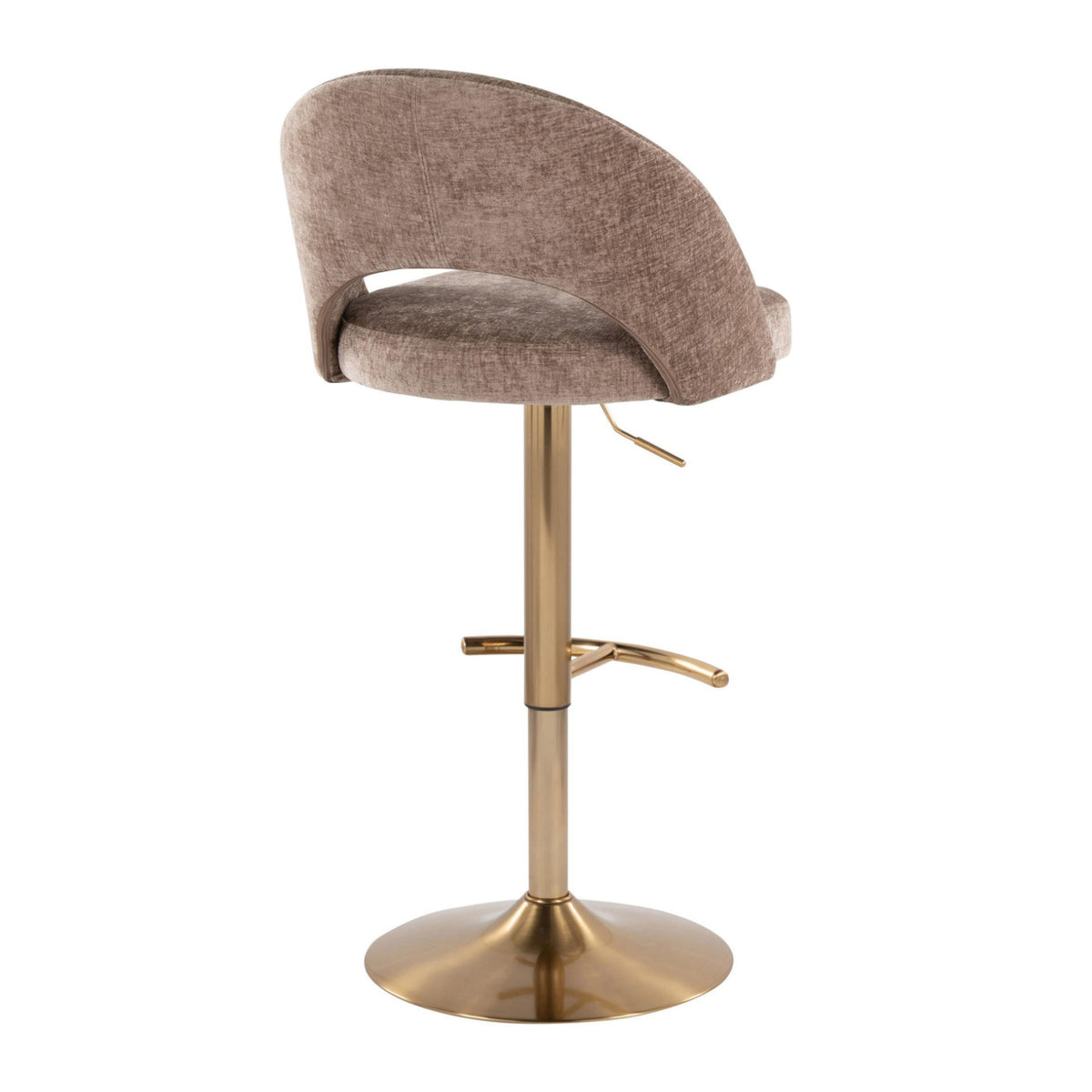 Modern Style Adjustable Barstools (2) | OROA