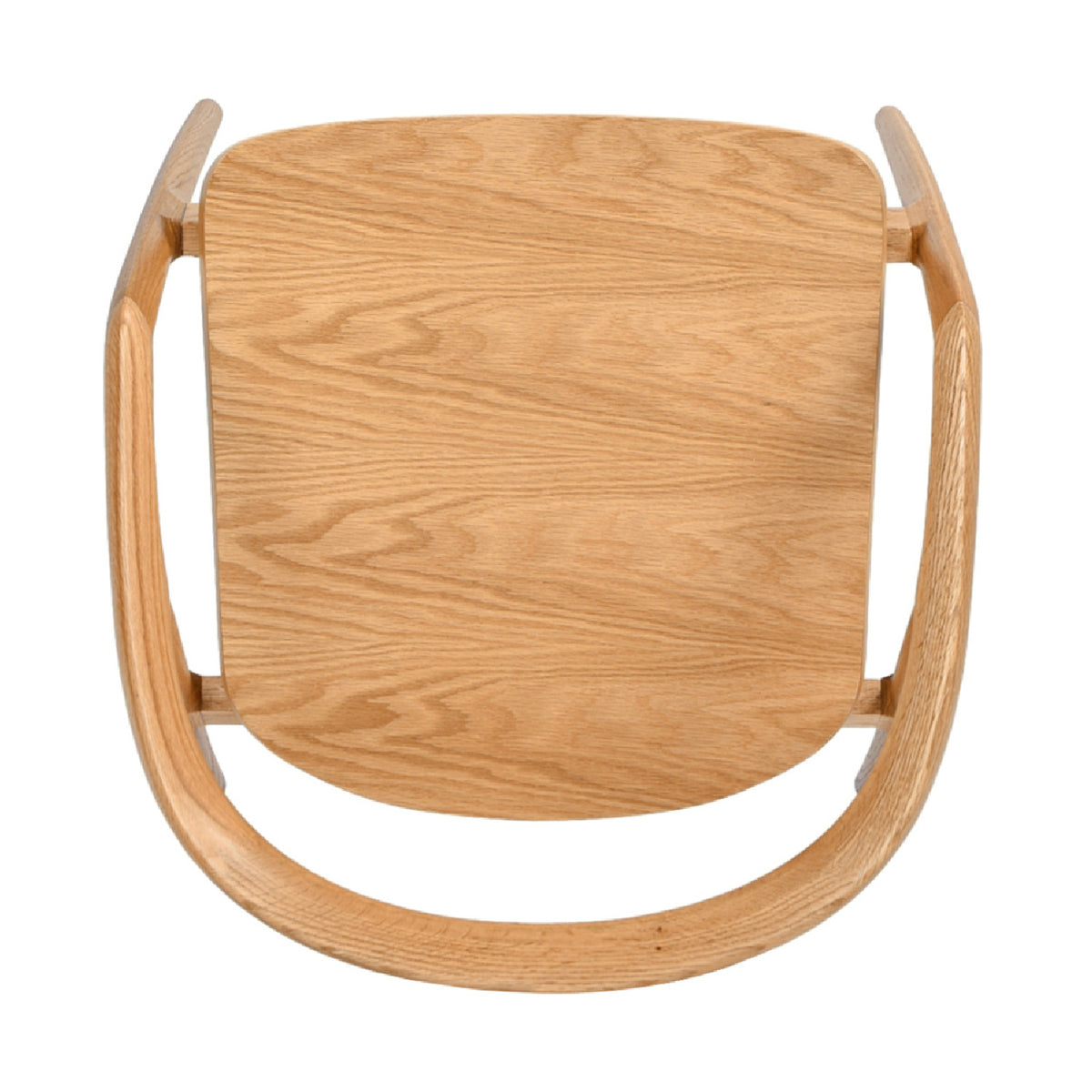 Modern European furniture - Scandinavian Sculpted Oak Dining Chair - www.oroa.com