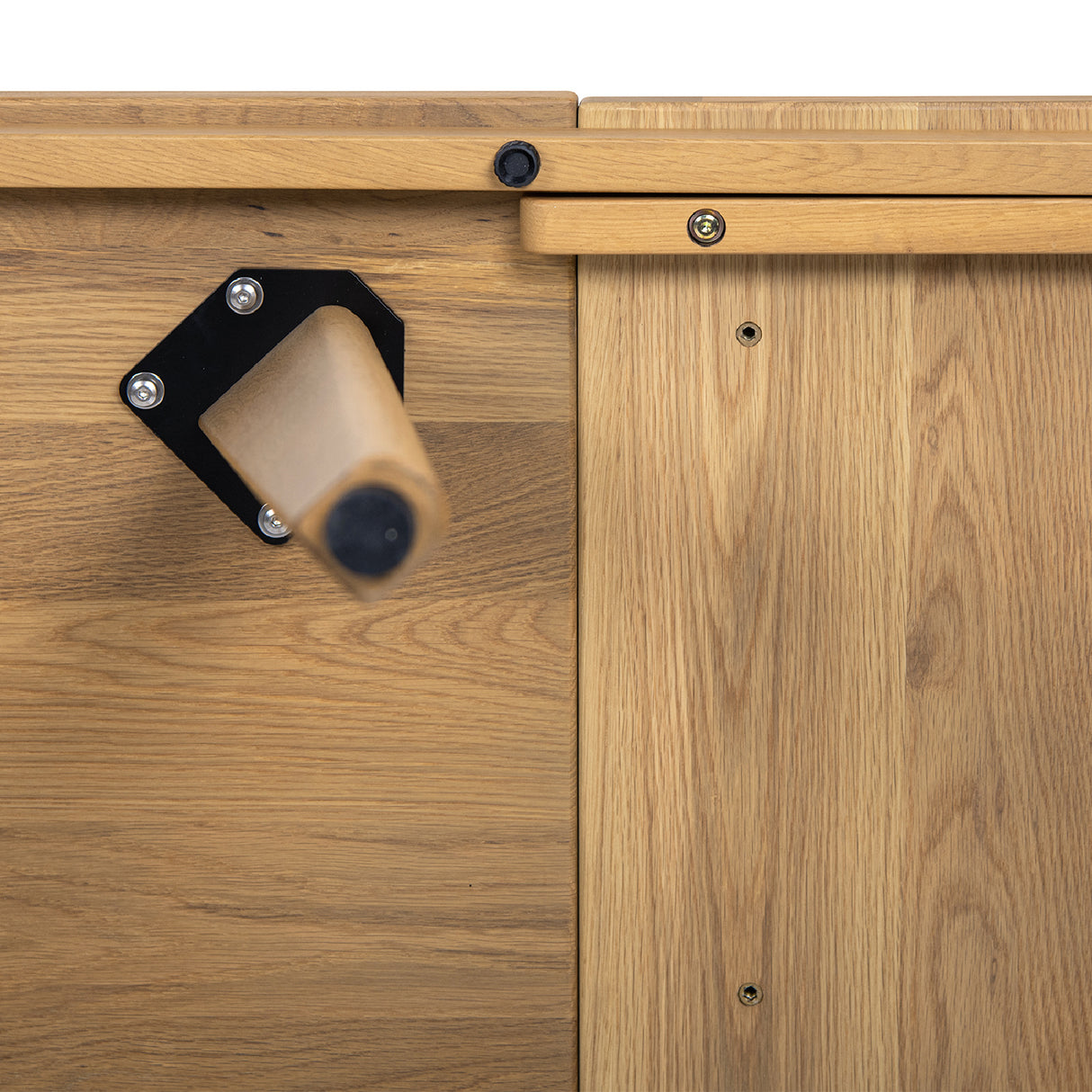 Solid Oak Wood Extendable Dining Table | OROA