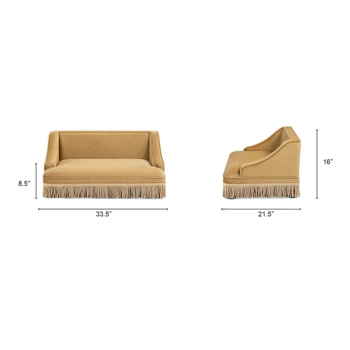 Medium Princess Pet Bed Sofa | OROA
