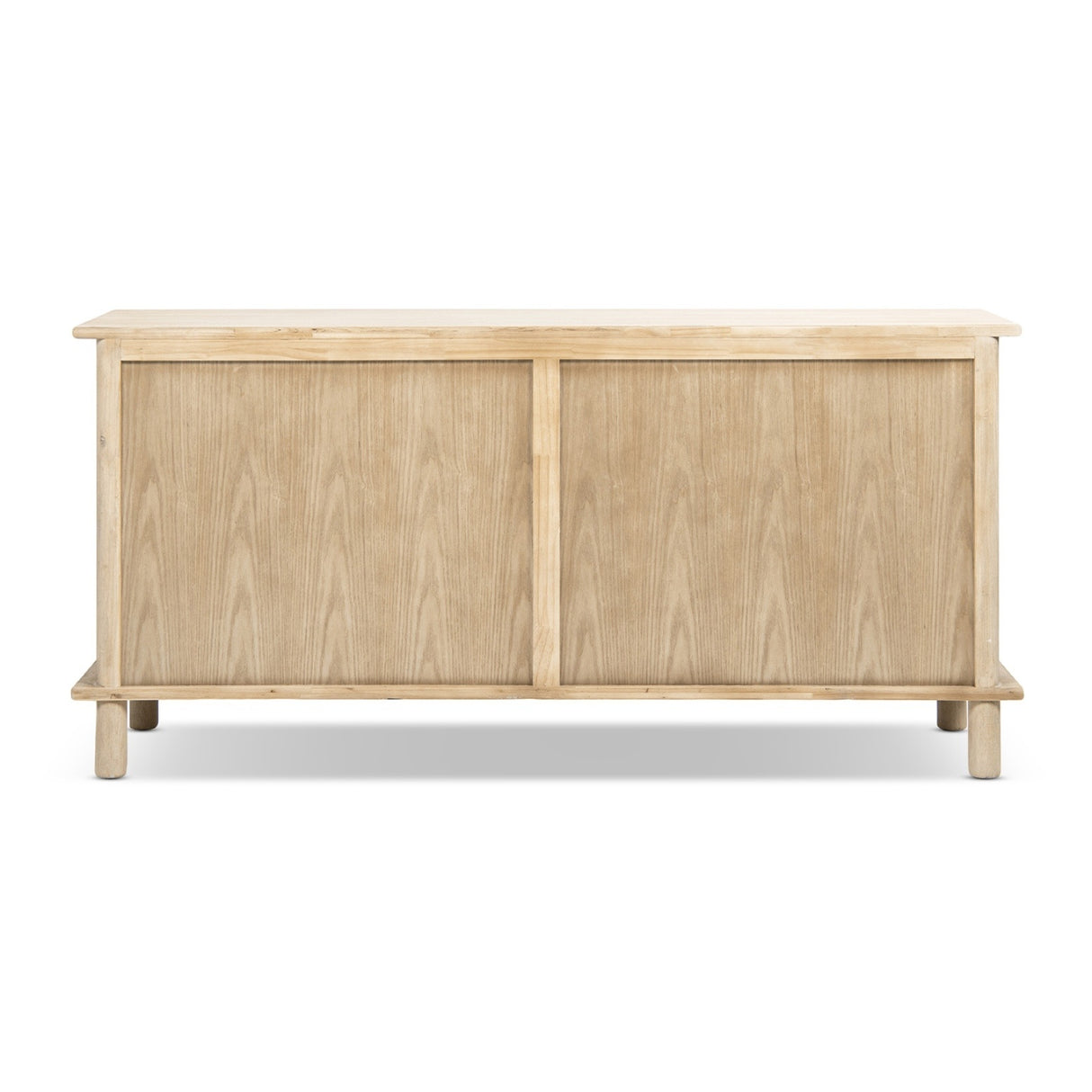 Natural Cerused Pine Wood 4-Door Sideboard | OROA - www.oroa.com