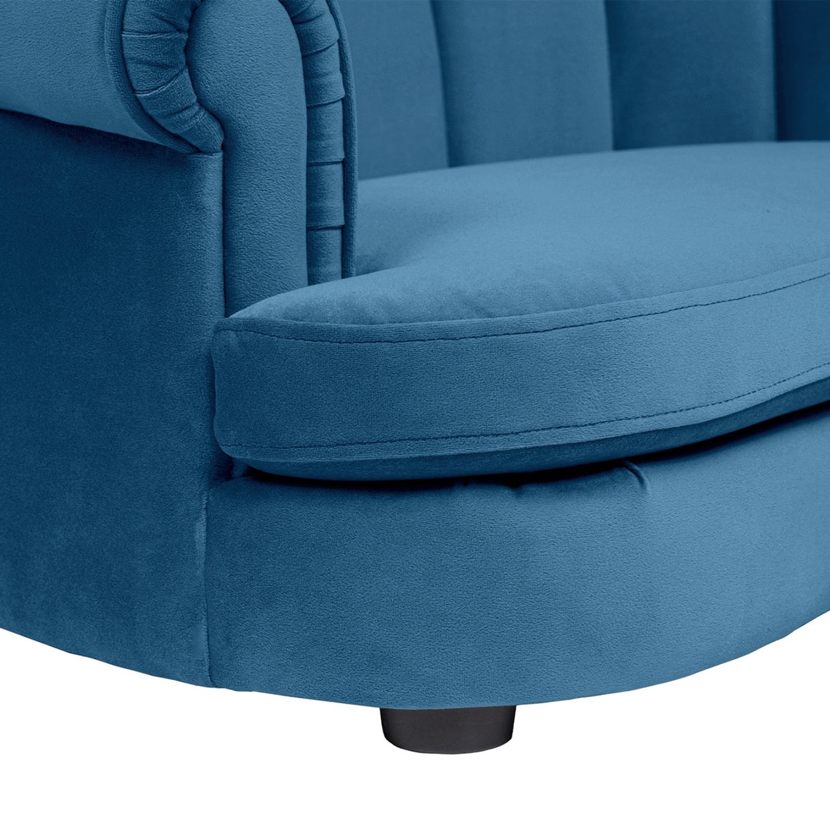 Halle Channel-Tufted Dog Sofa Bed | OROA