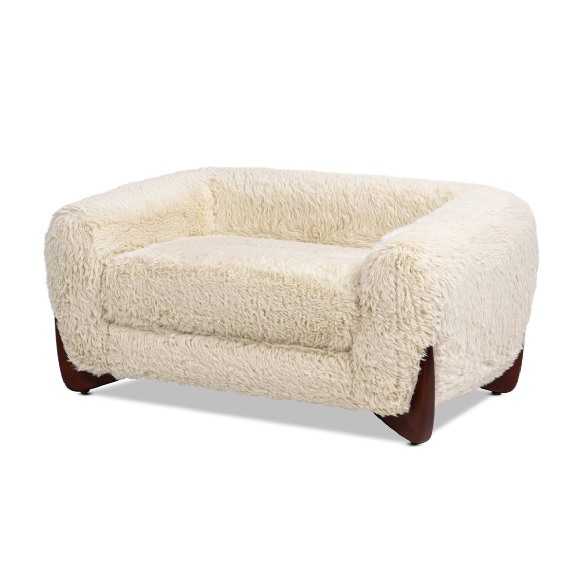 Modern European furniture - Alpine Cream Sherpa Dog Sofa Bed - www.oroa.com