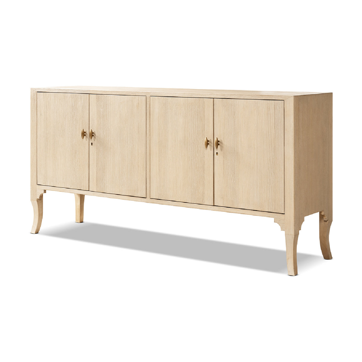 Elodie Pine 4-Door Sideboard | OROA