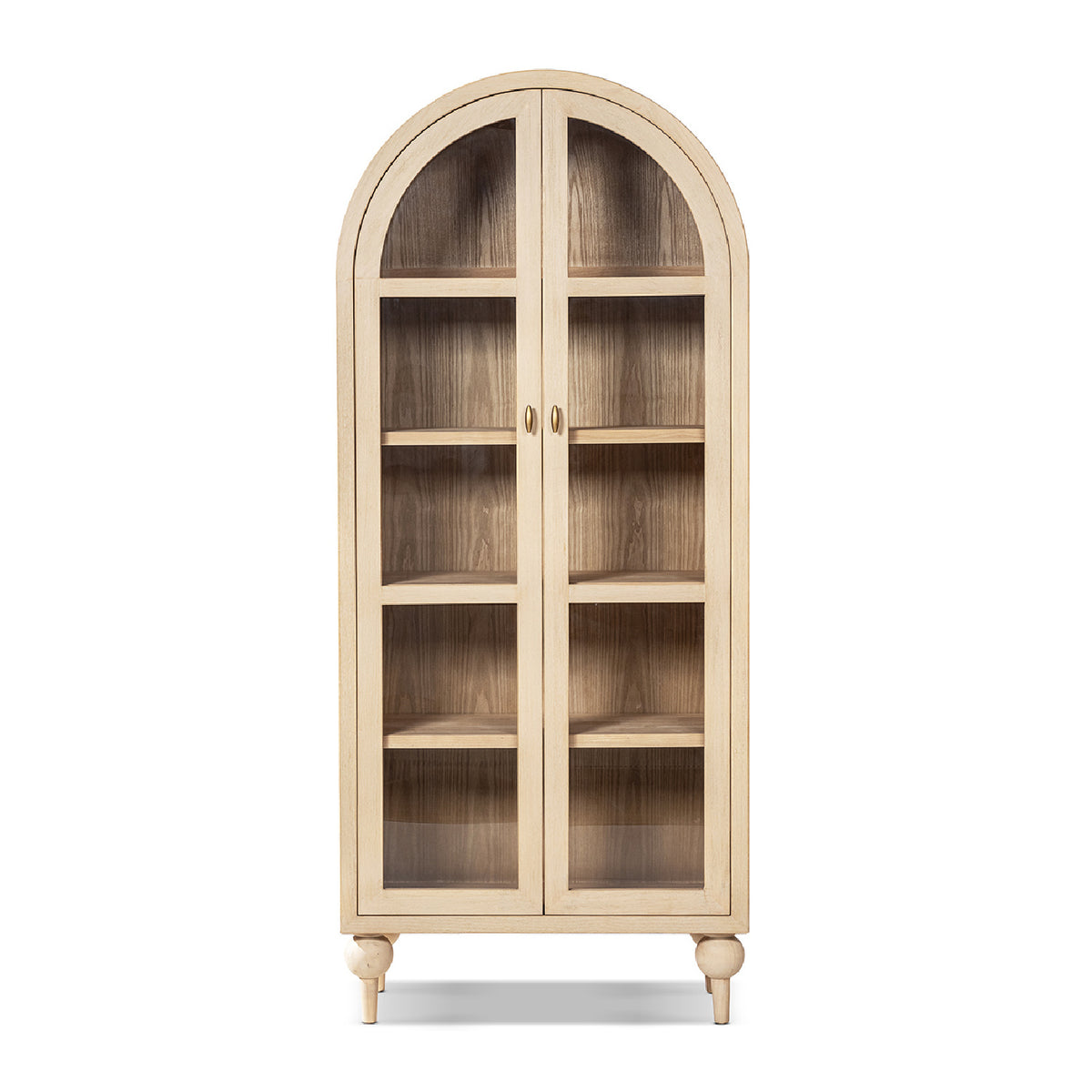 Odette Glass Door Display Cabinet | OROA