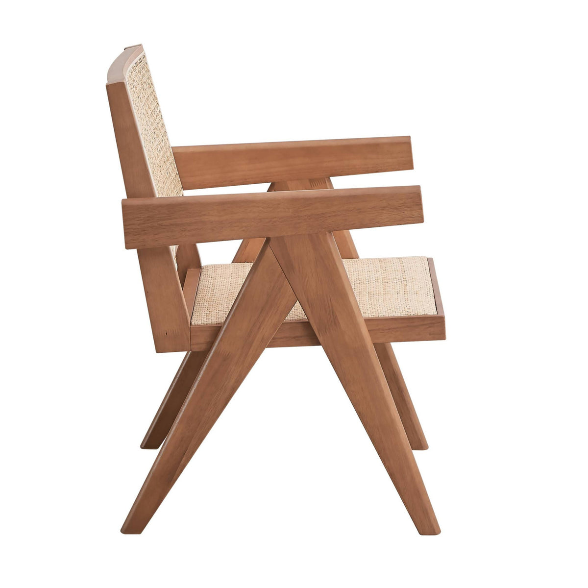 Modern European furniture - Natural Velentina Rattan Accent Chair - www.oroa.com