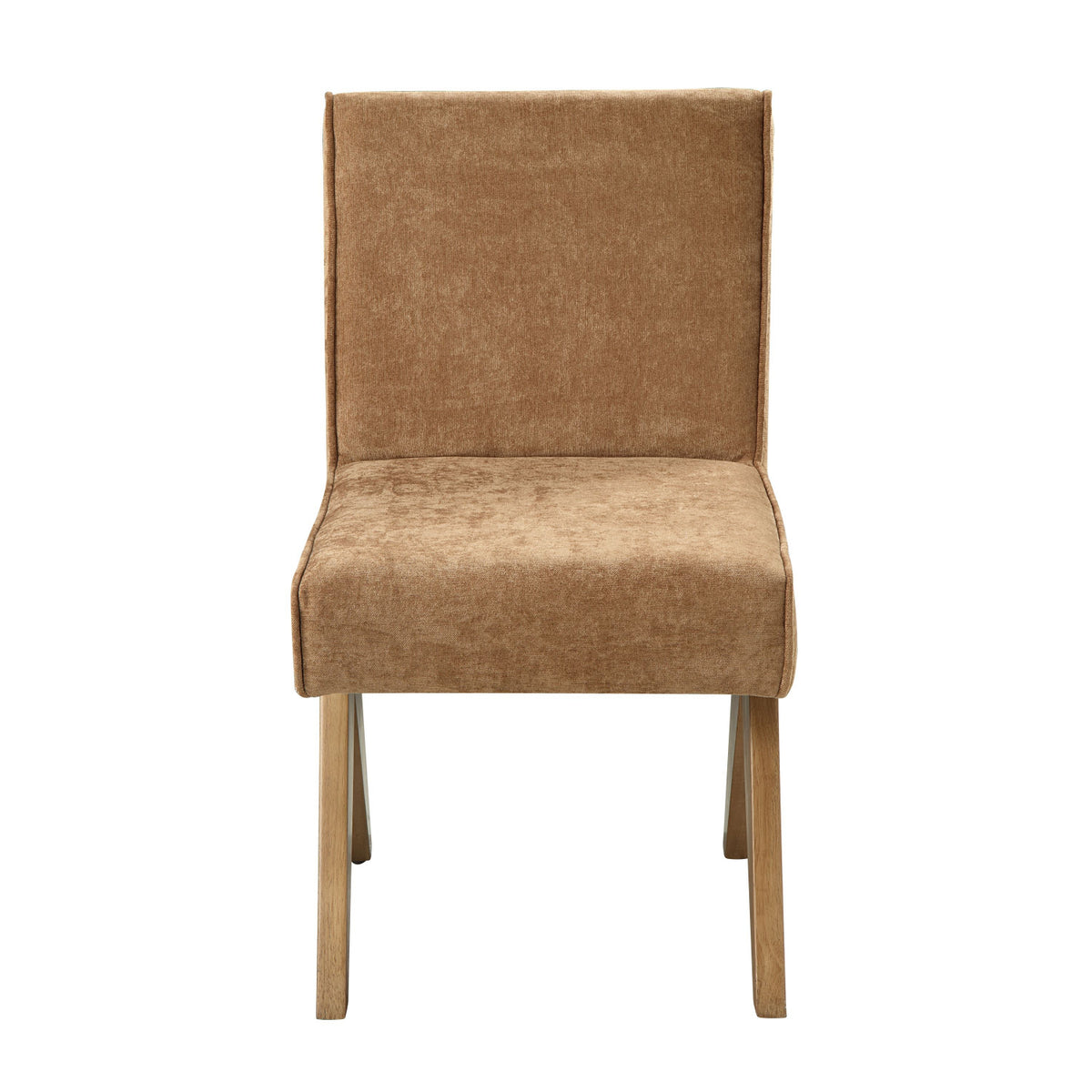 Chocolate Chenille Side Chairs (2) by OROA