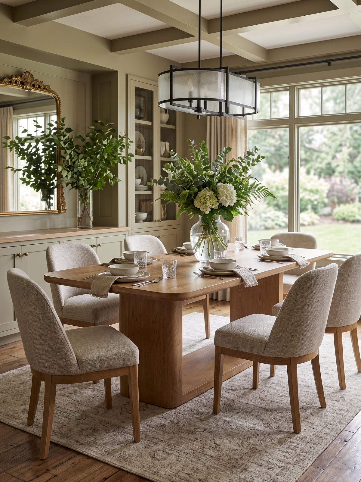 Zoey Oak Dining Table | OROA