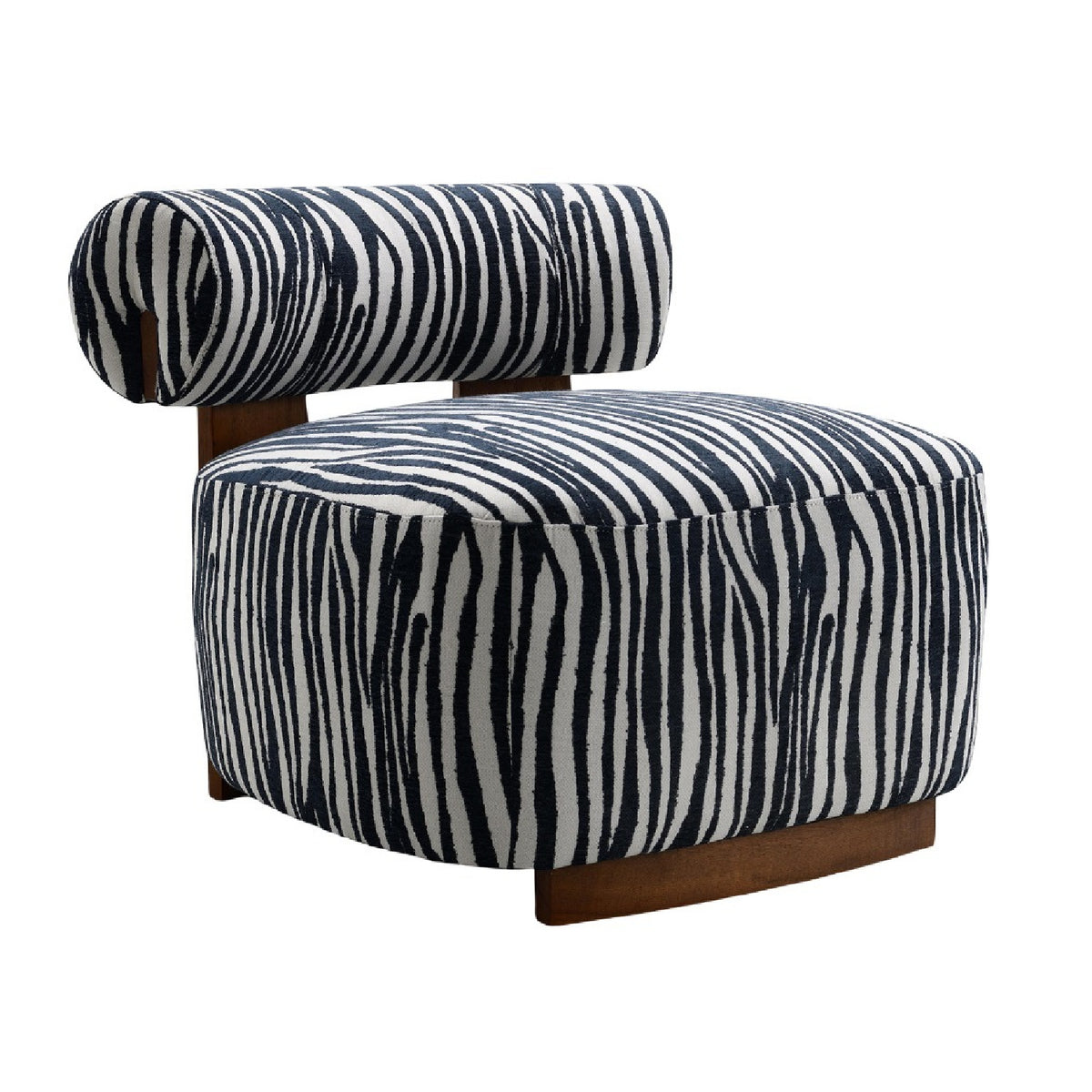 Accent Chair Cylindrical Backrest by OROA