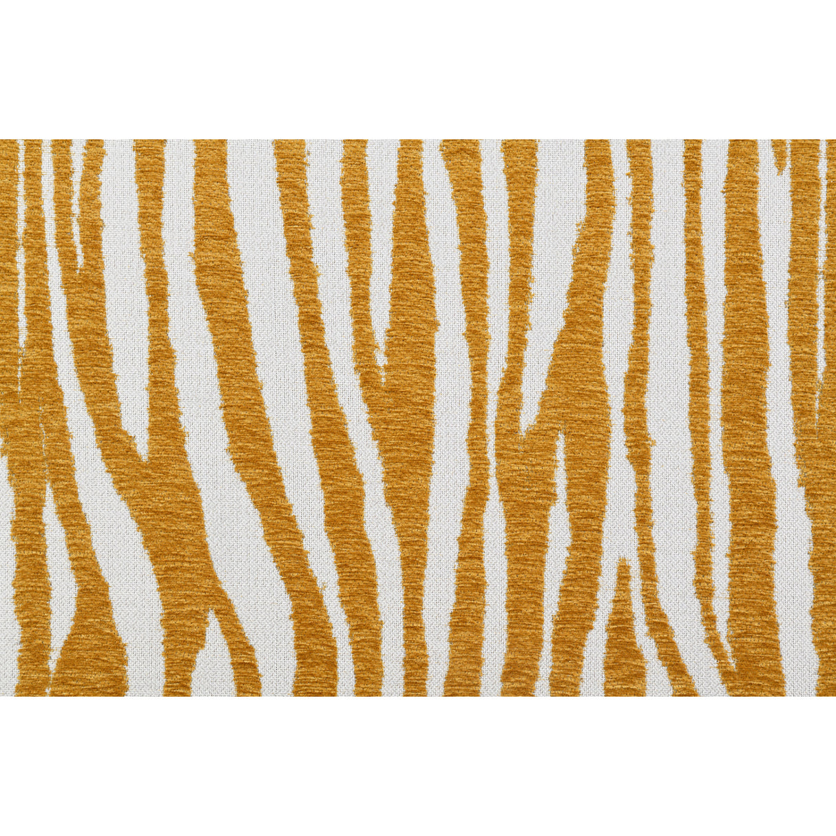 Zebra Strip Yellow Accent Chair | OROA
