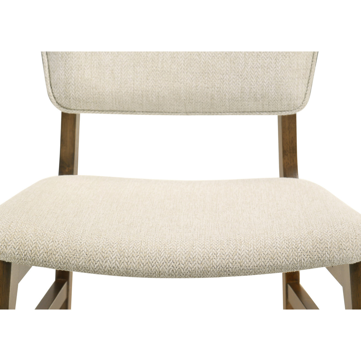 Mid-century Modern Upholstered Dining Chairs (2) by OROA