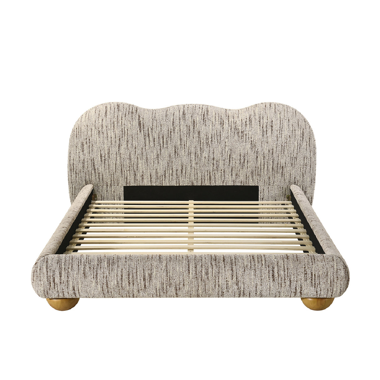 Contemporary Latte Brown Queen Bed | OROA
