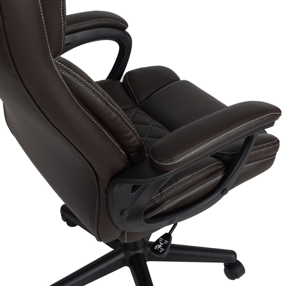 Upholstered High Back Ergonomic Office Chair | OROA