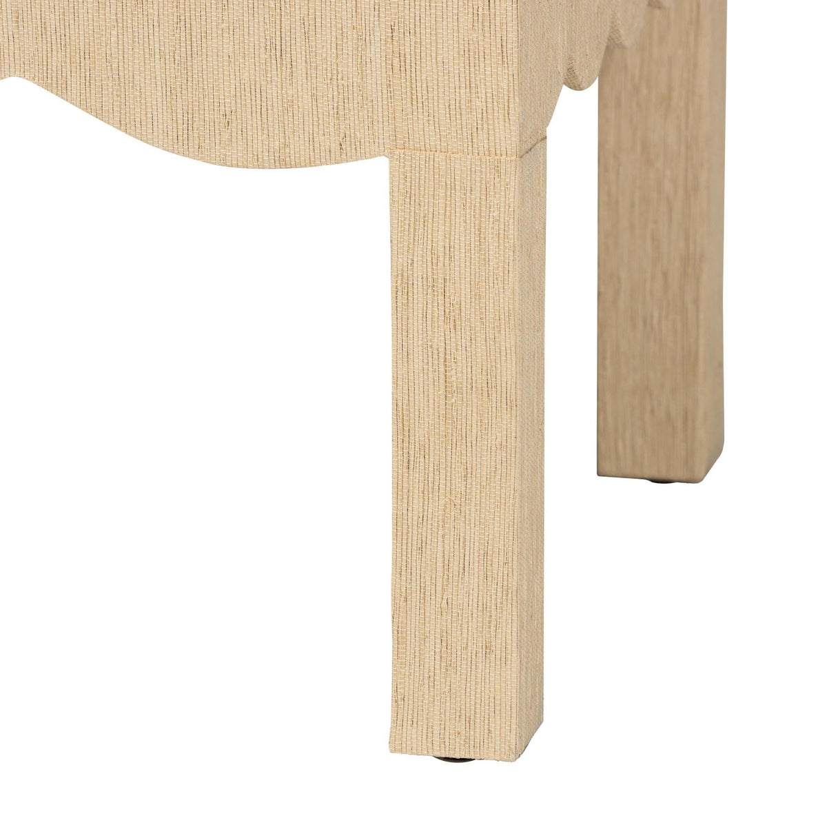 Natural Grasscloth Rectangular Coffee Table | OROA