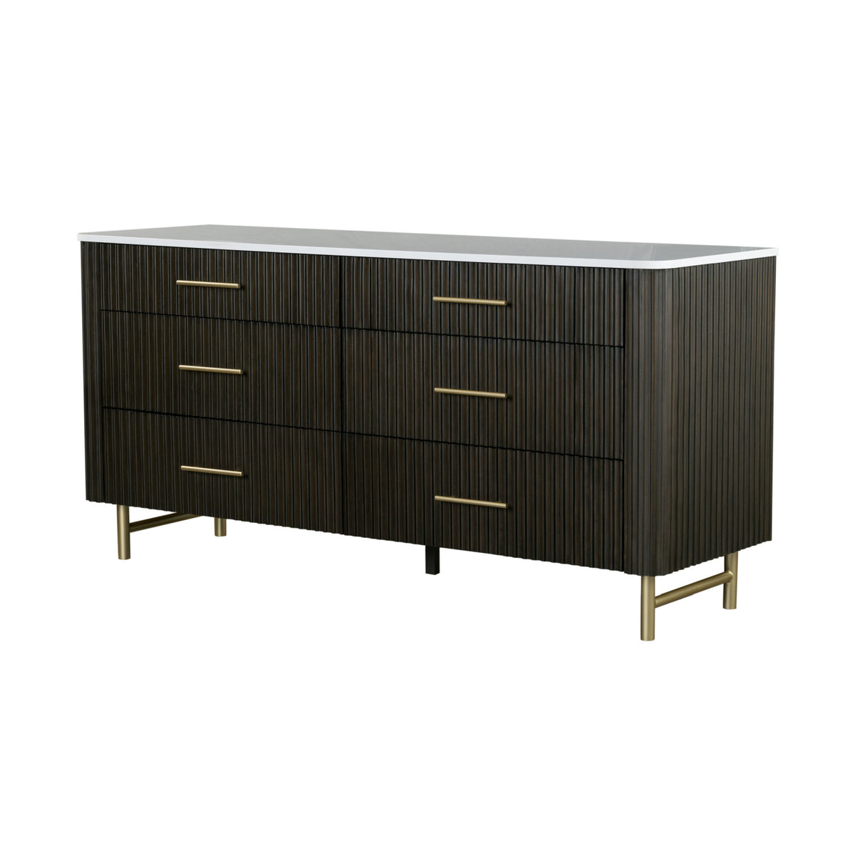 Natural Marble Top Dresser | OROA