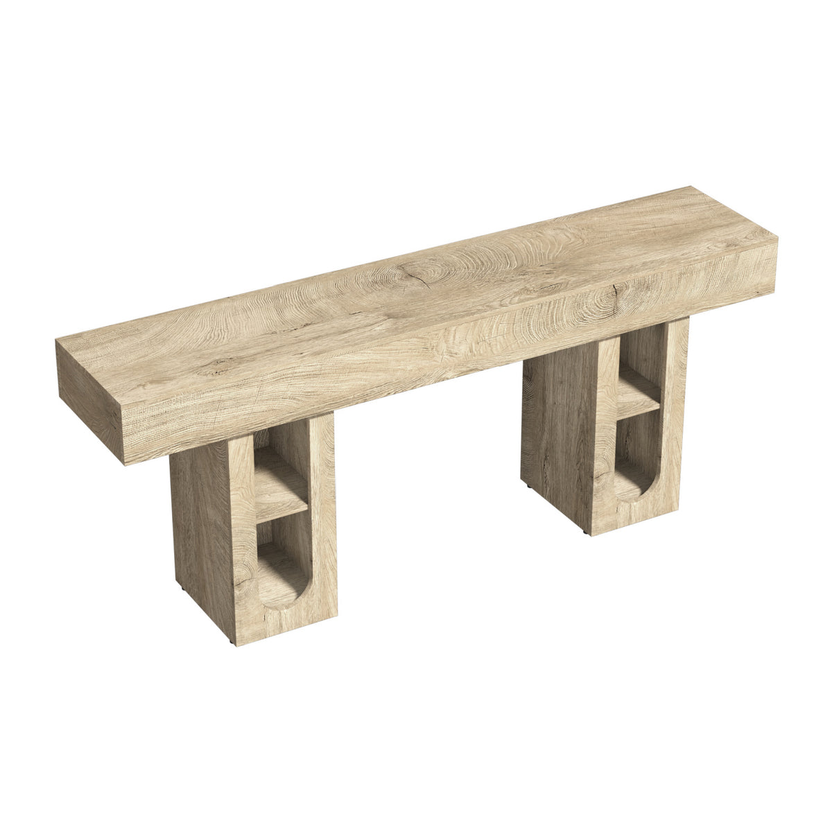 Wooden Long Console Table by OROA