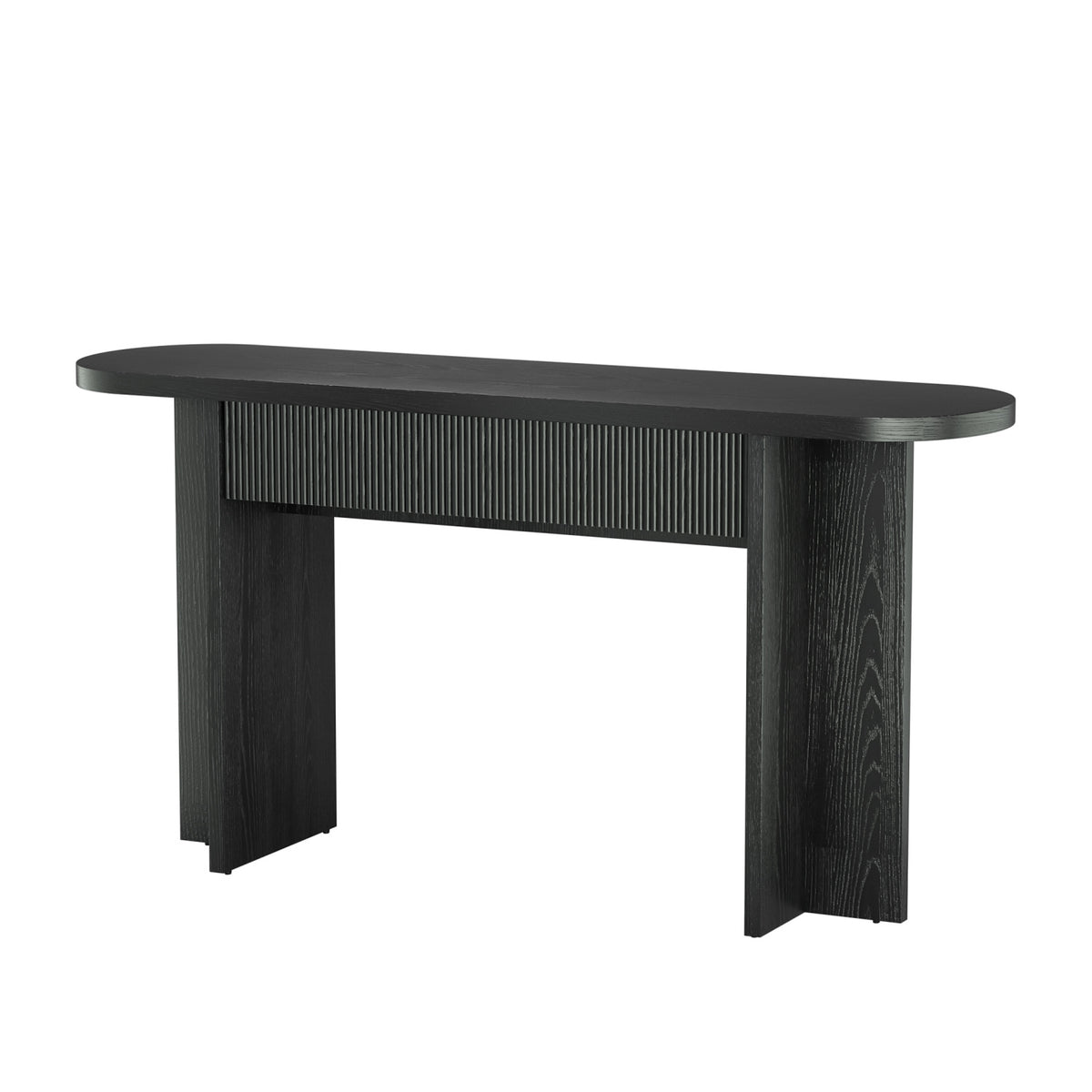 2-Drawers Fluted Console Table by OROA