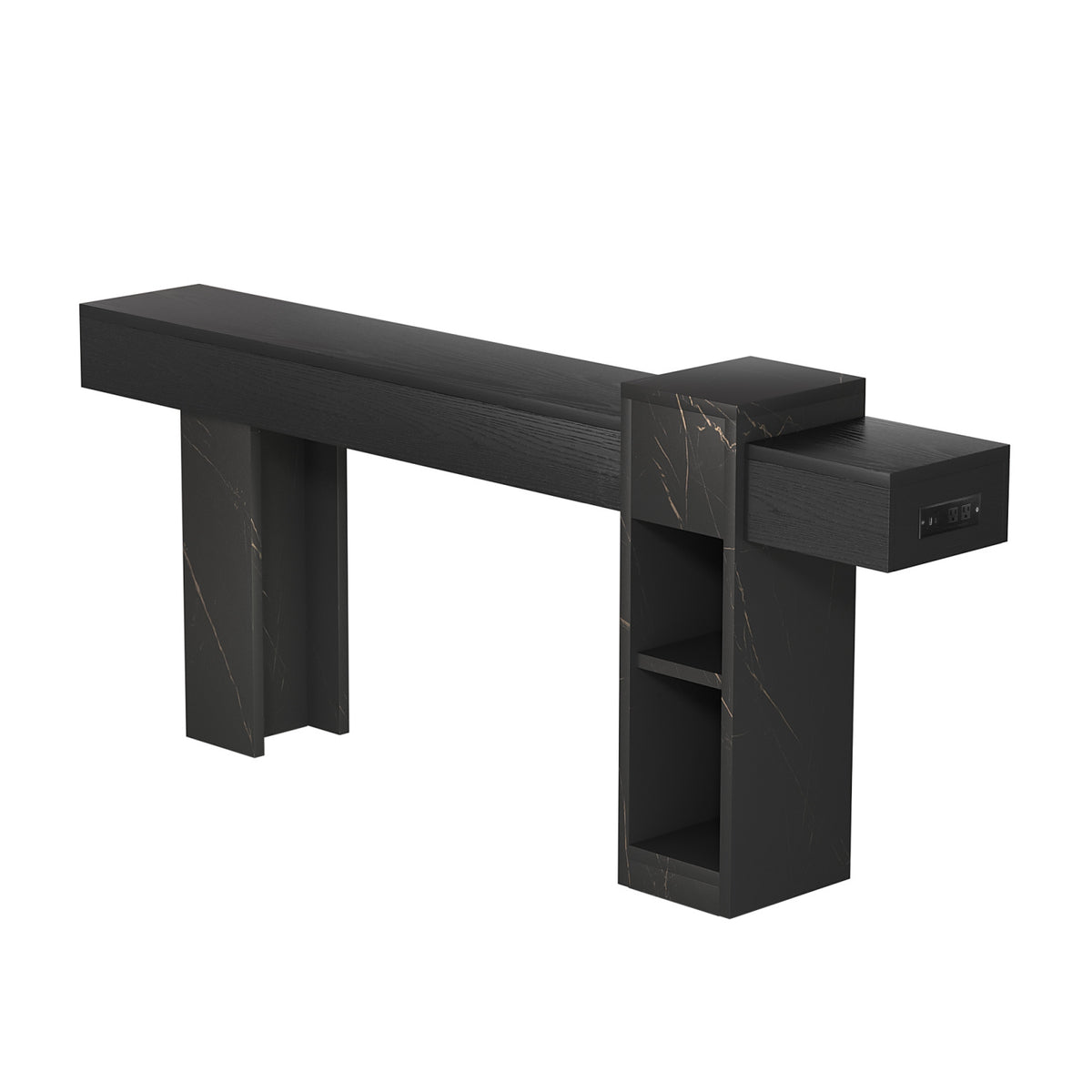 Black Console Table by OROA