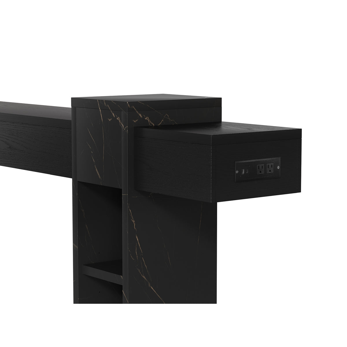 Black Console Table by OROA