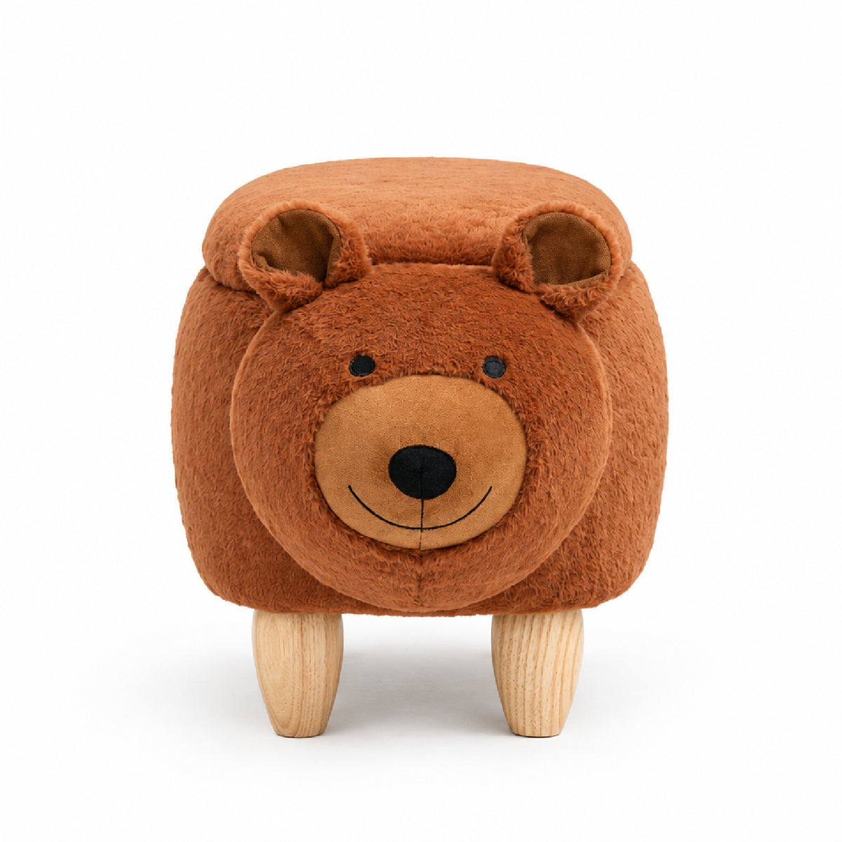 Blake the Bear Storage Ottoman | OROA Kids
