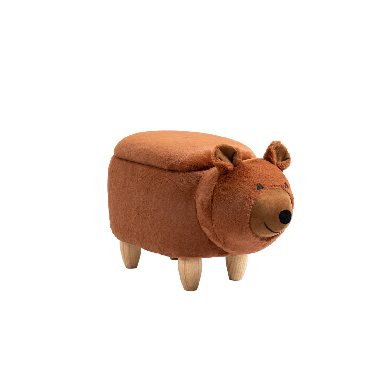 Blake the Bear Storage Ottoman | OROA Kids