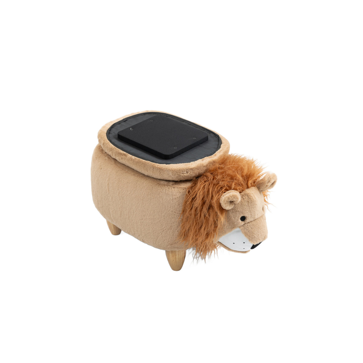 Luke the Lion Storage Ottoman | OROA Kids