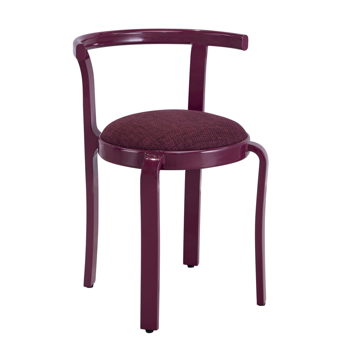 Minimalist Barrel-Back Dining Chairs (2) | OROA