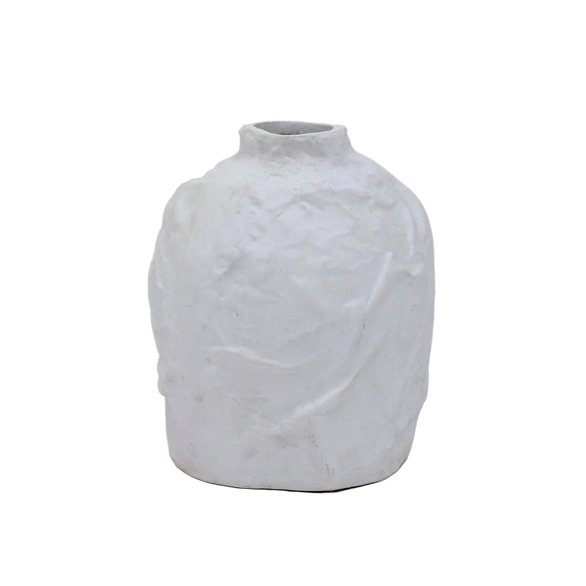 Handcrafted Ecomix Textured Flower Vase by OROA