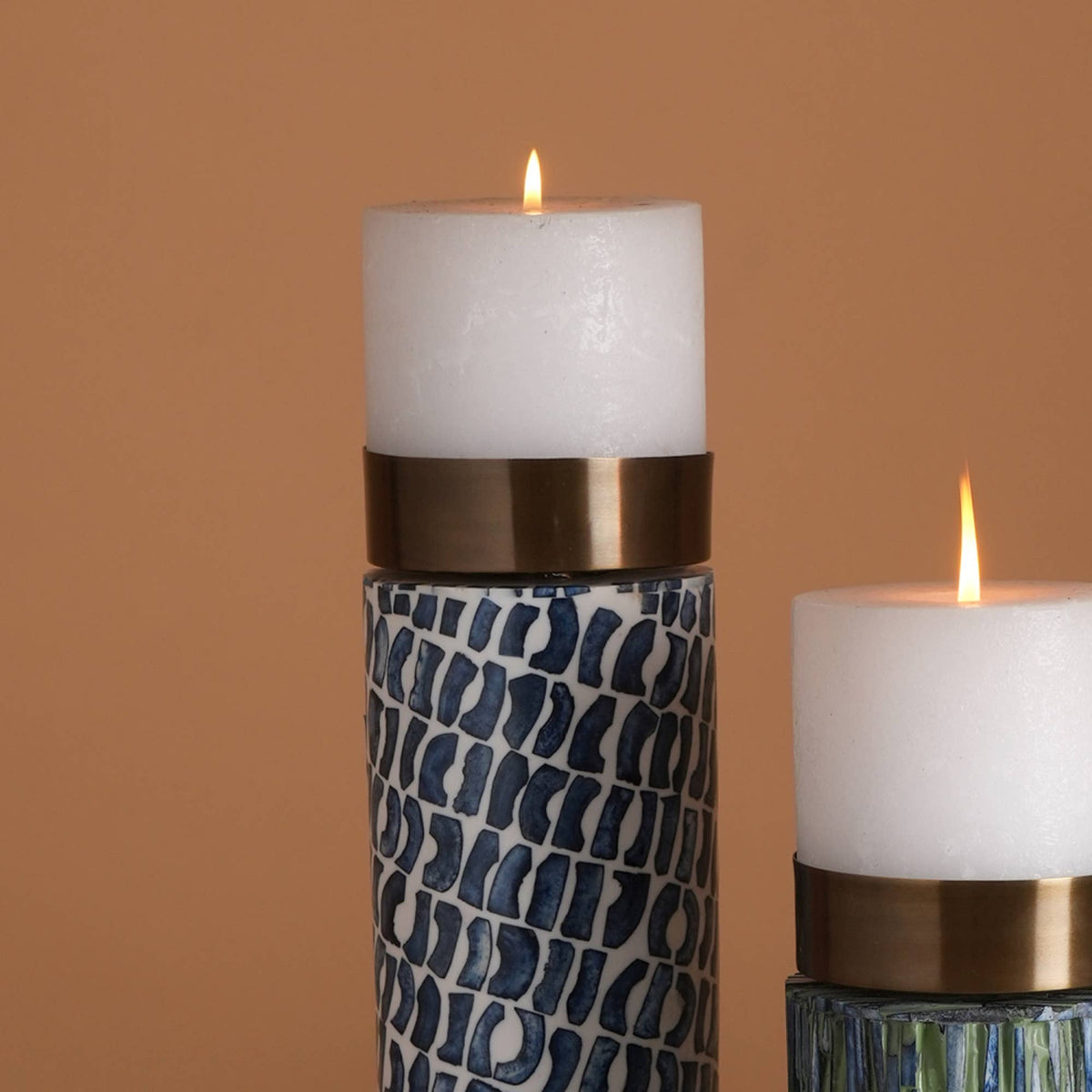 Modern European furniture - Elegant Handcrafted Candle Stand - www.oroa.com
