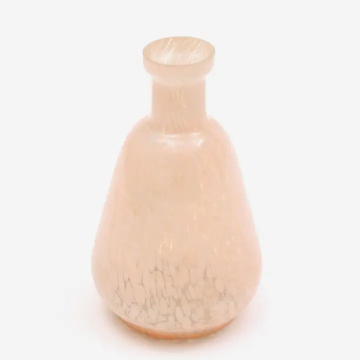 Ivory Splutter Glass Vase | OROA